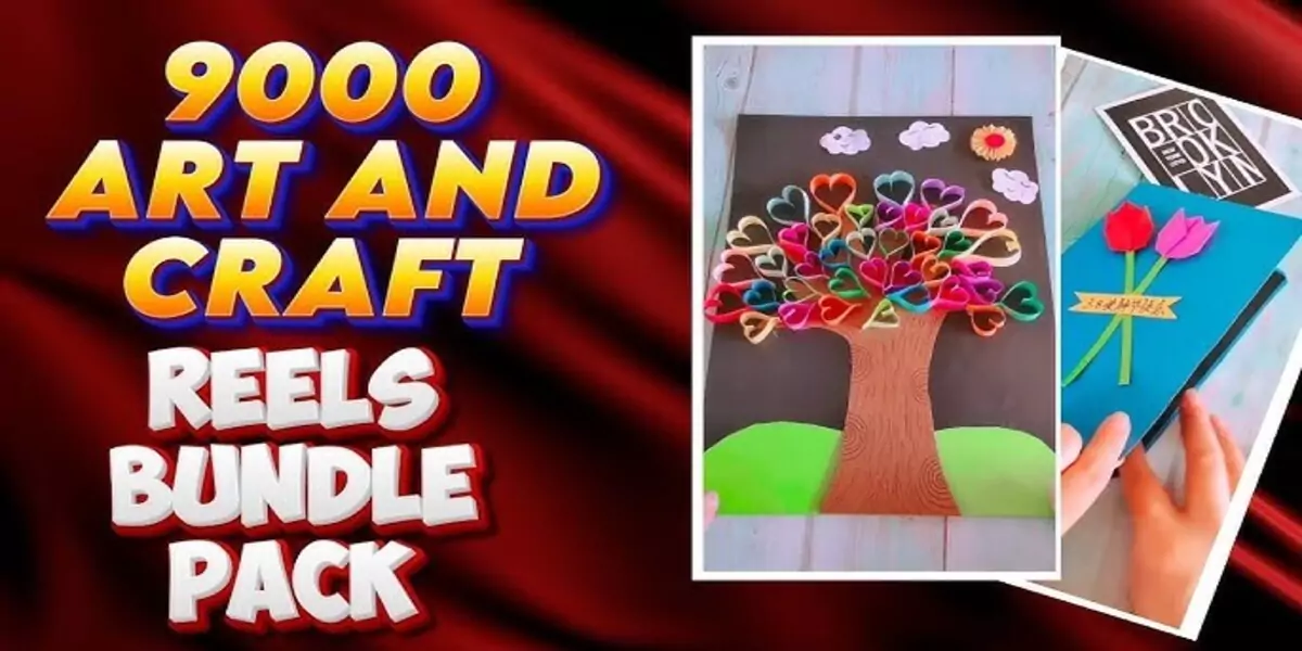 9000+ Arts and Crafts Reels Bundle